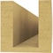 Ekena Millwork 4in. W x 4in. H x 28in. L Alpine Woodgrain TimberThane Rafter Tail, Primed Tan RFTUR04X04X28ALPRCPR - alternate 5